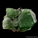 Fluorite on Pyrite - image 2