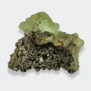 Fluorite on Pyrite from Peru, Ancash, Huanzala, Huanzala Mine - image 1