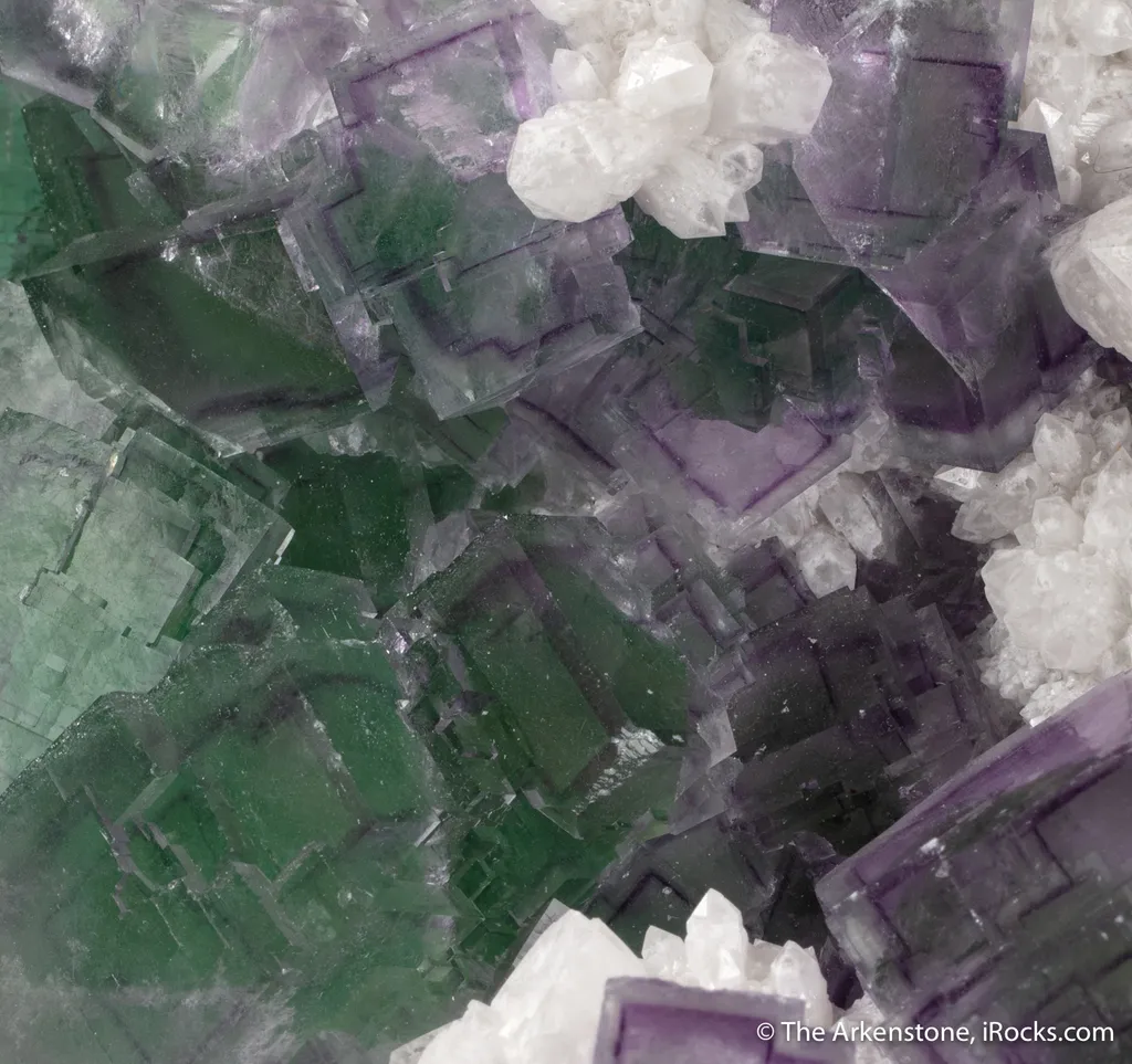 Fluorite on Quartz - image 6
