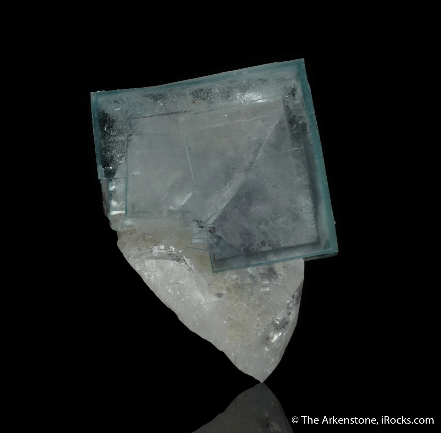 Fluorite on Quartz - image 1