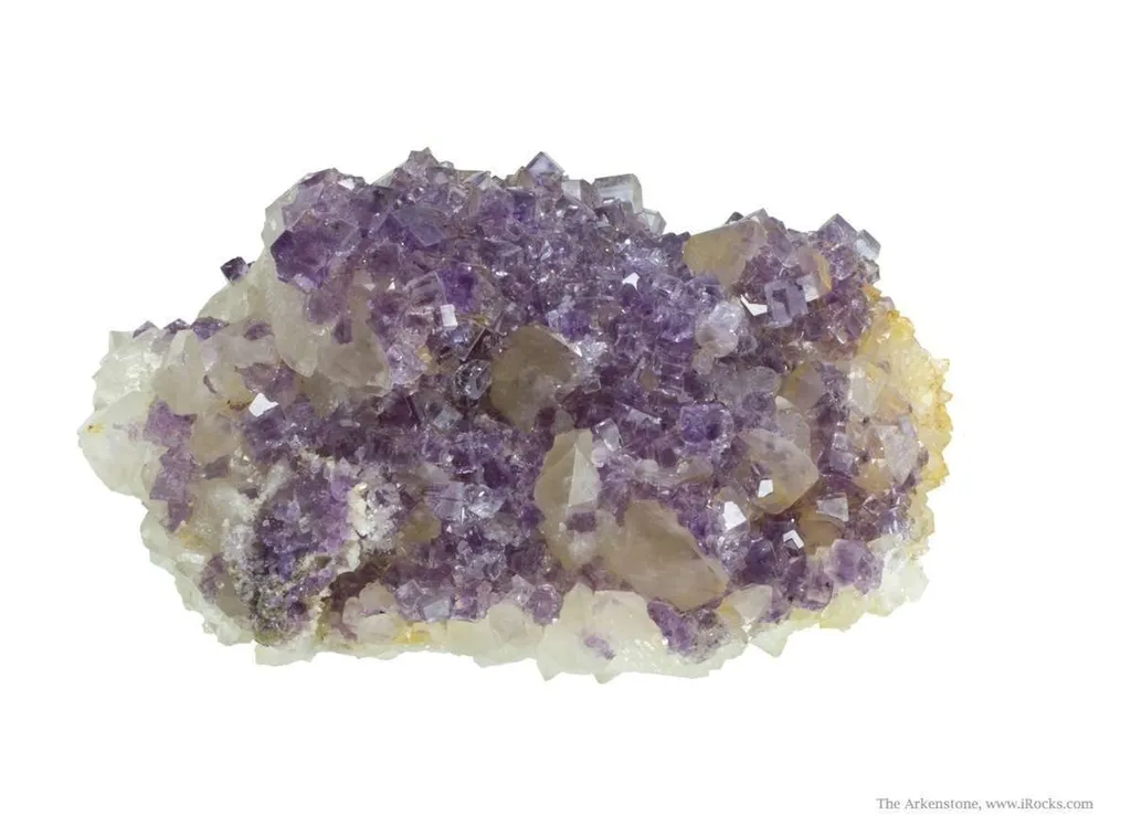 Fluorite on Quartz image