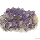 Fluorite on Quartz - image 1