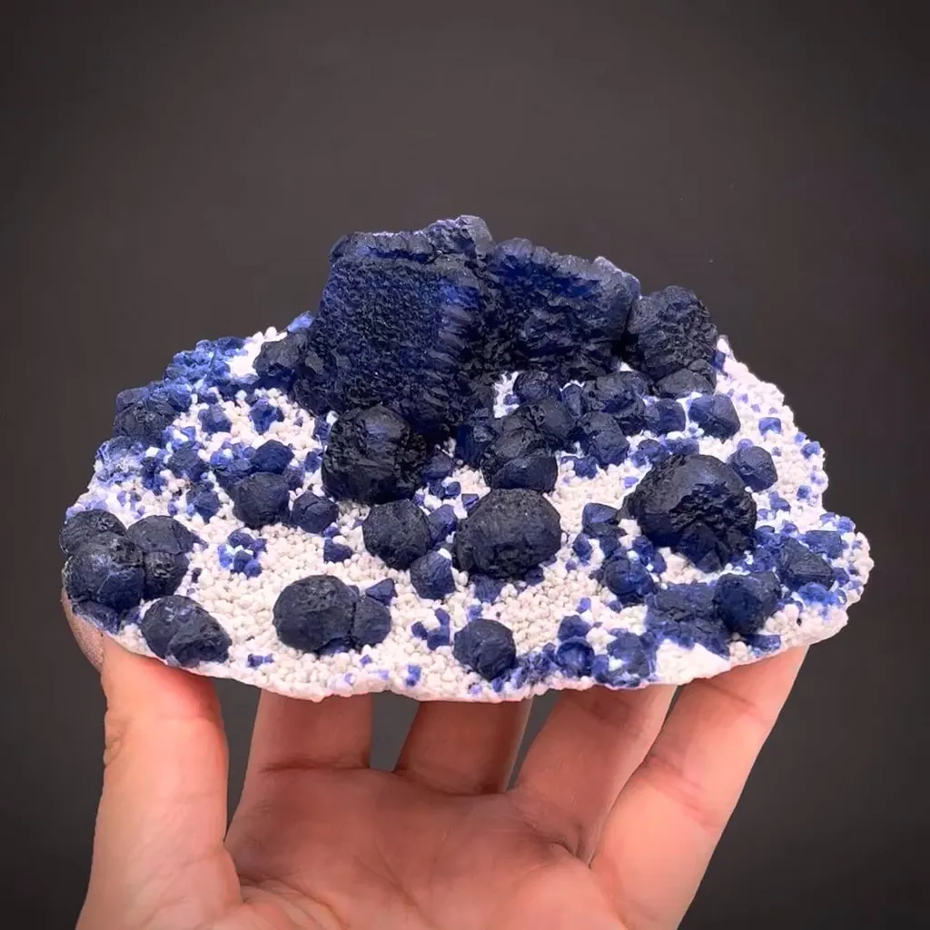 Fluorite on Quartz - image 2