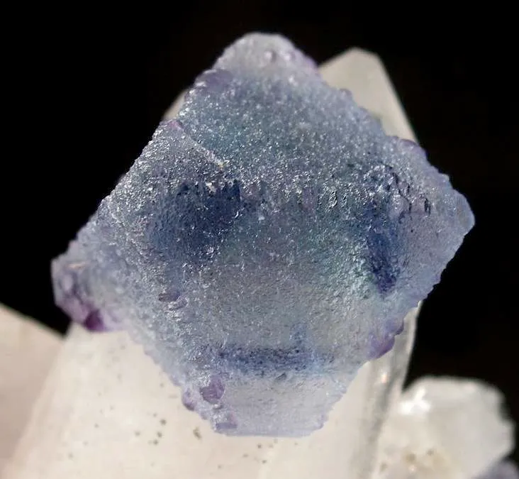 Fluorite on Quartz - image 3