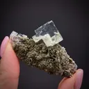 Fluorite on Quartz - image 2