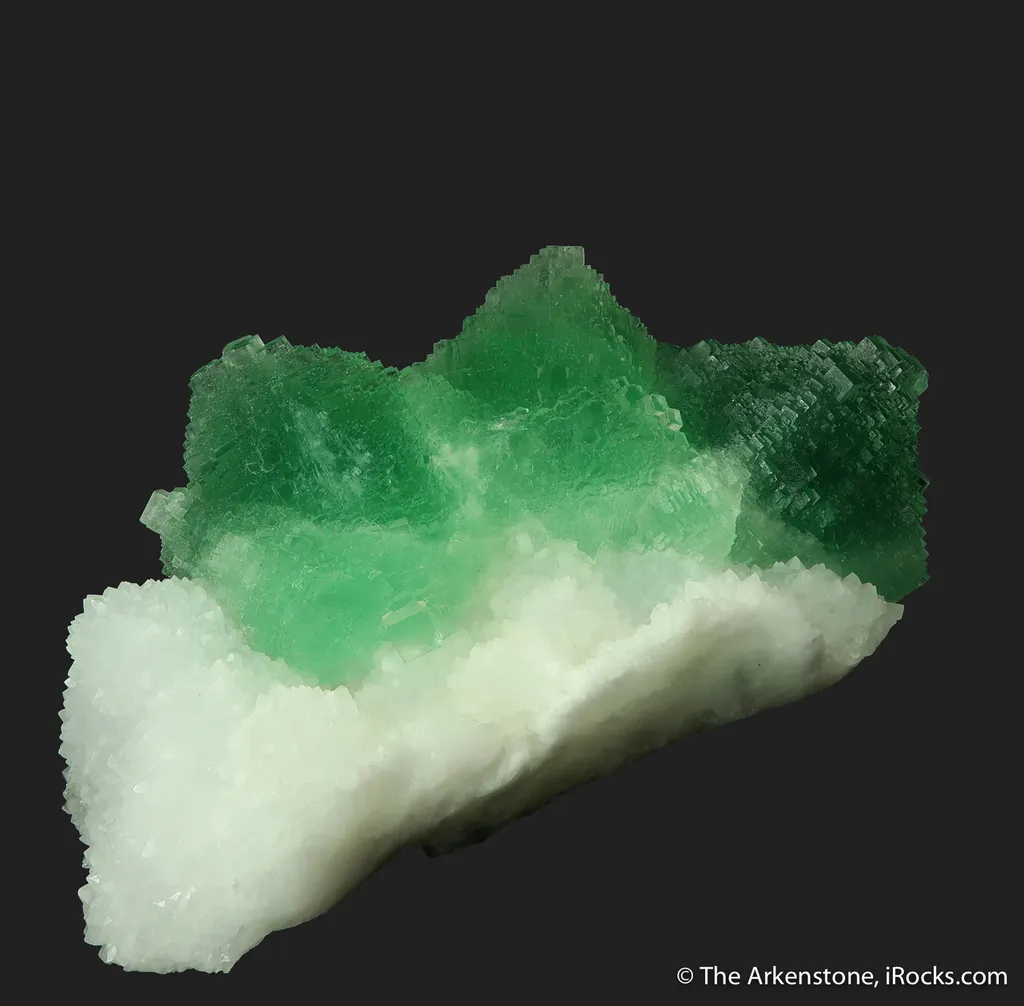 Fluorite on Quartz image