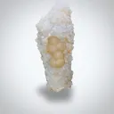 Fluorite on Quartz - image 1