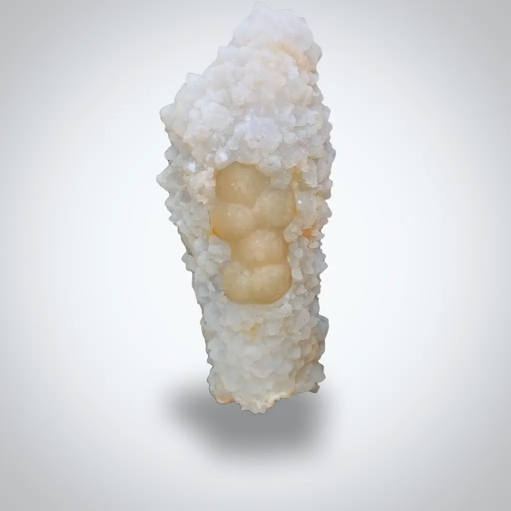 Fluorite on Quartz - image 1