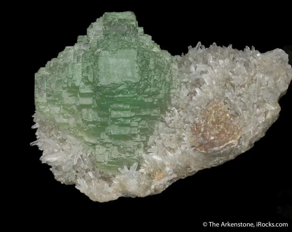 Fluorite on Quartz - image 3