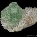 Fluorite on Quartz - image 3