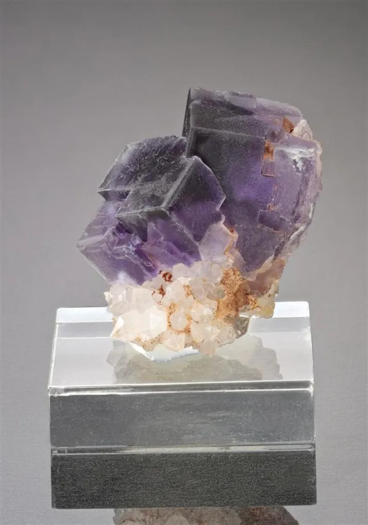 Fluorite on Quartz image