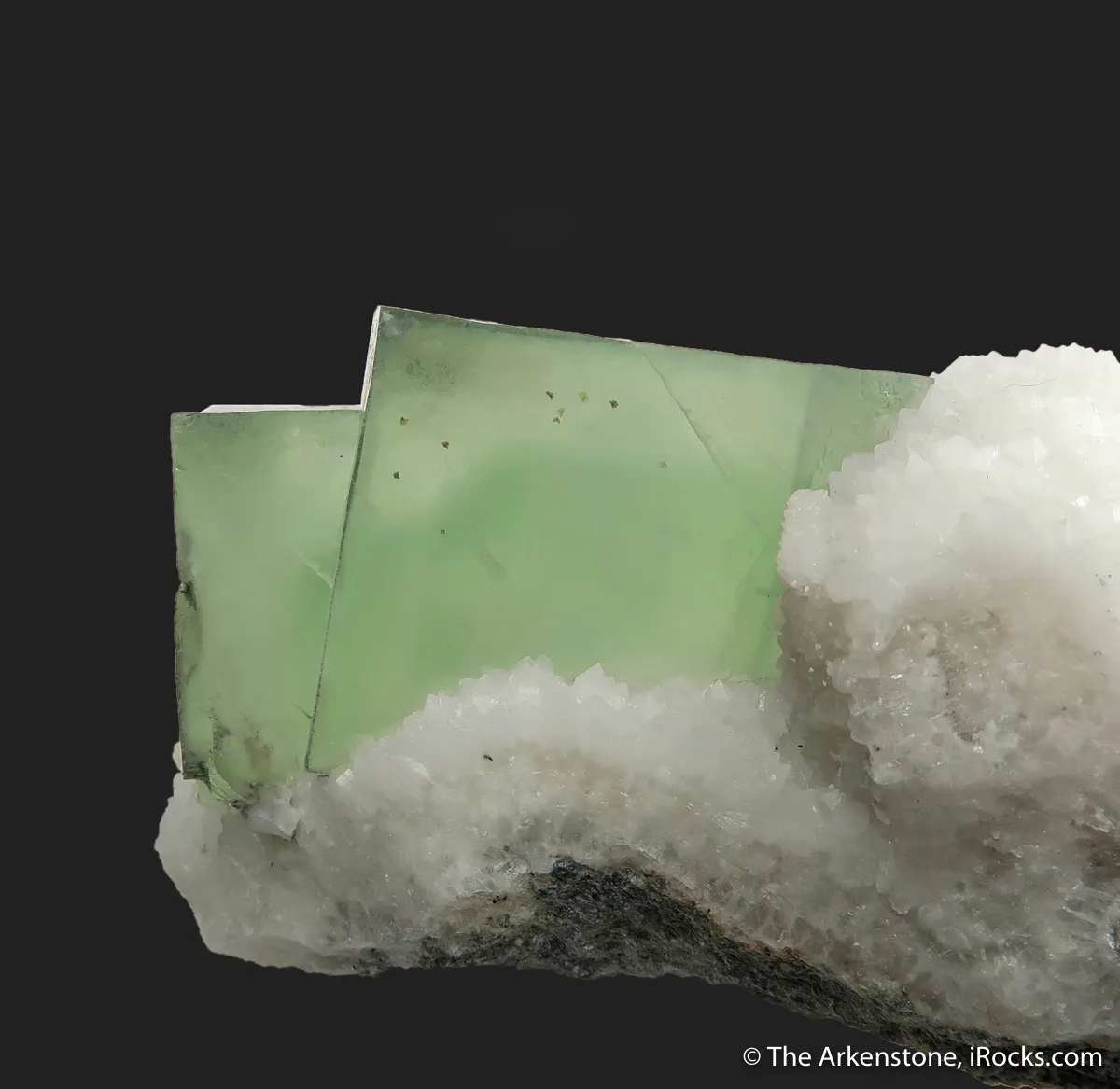 Fluorite on Quartz - image 5