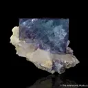Fluorite on Quartz - image 1