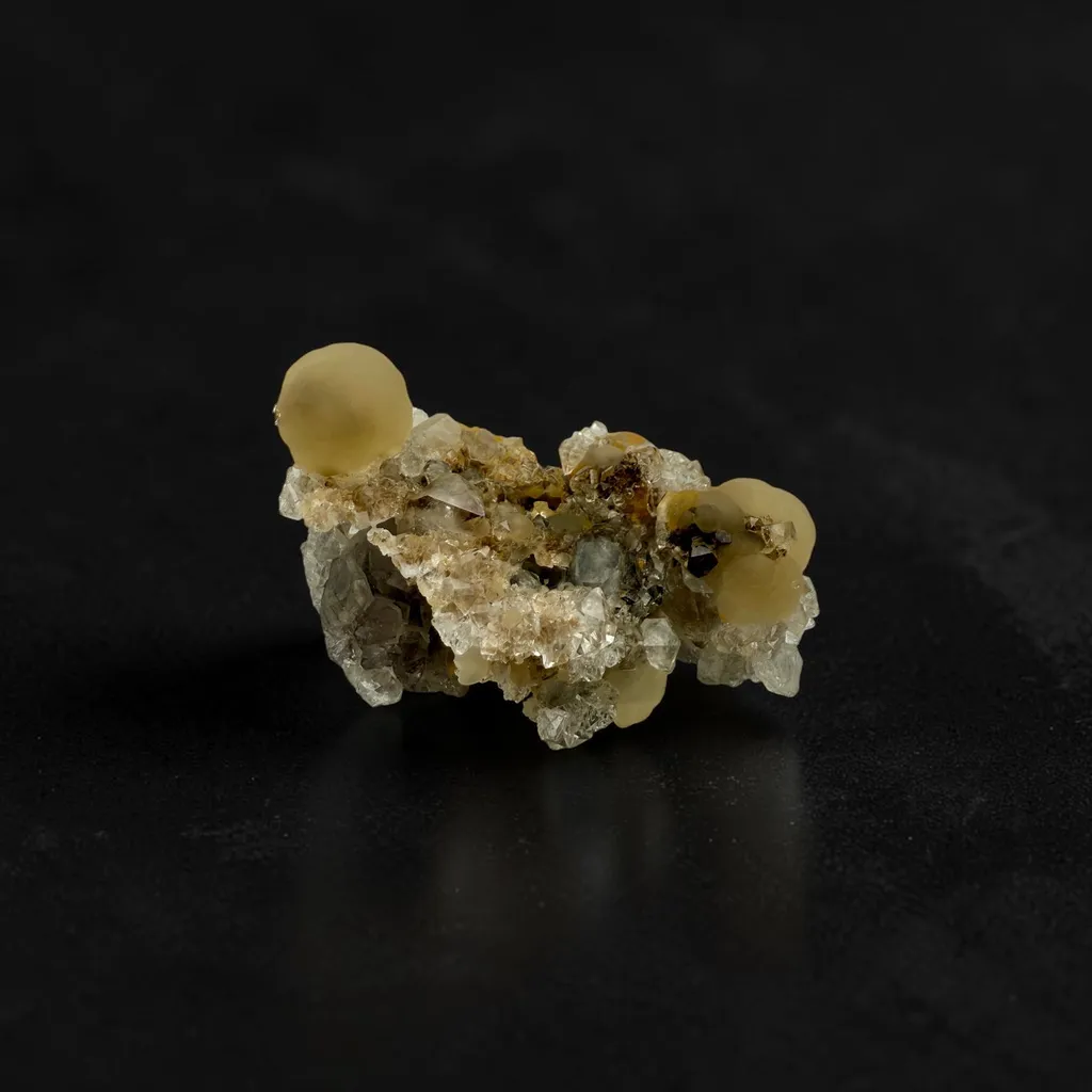 Fluorite on Quartz image