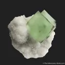Fluorite on Quartz - image 4