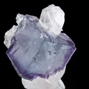 Fluorite on Quartz - image 4