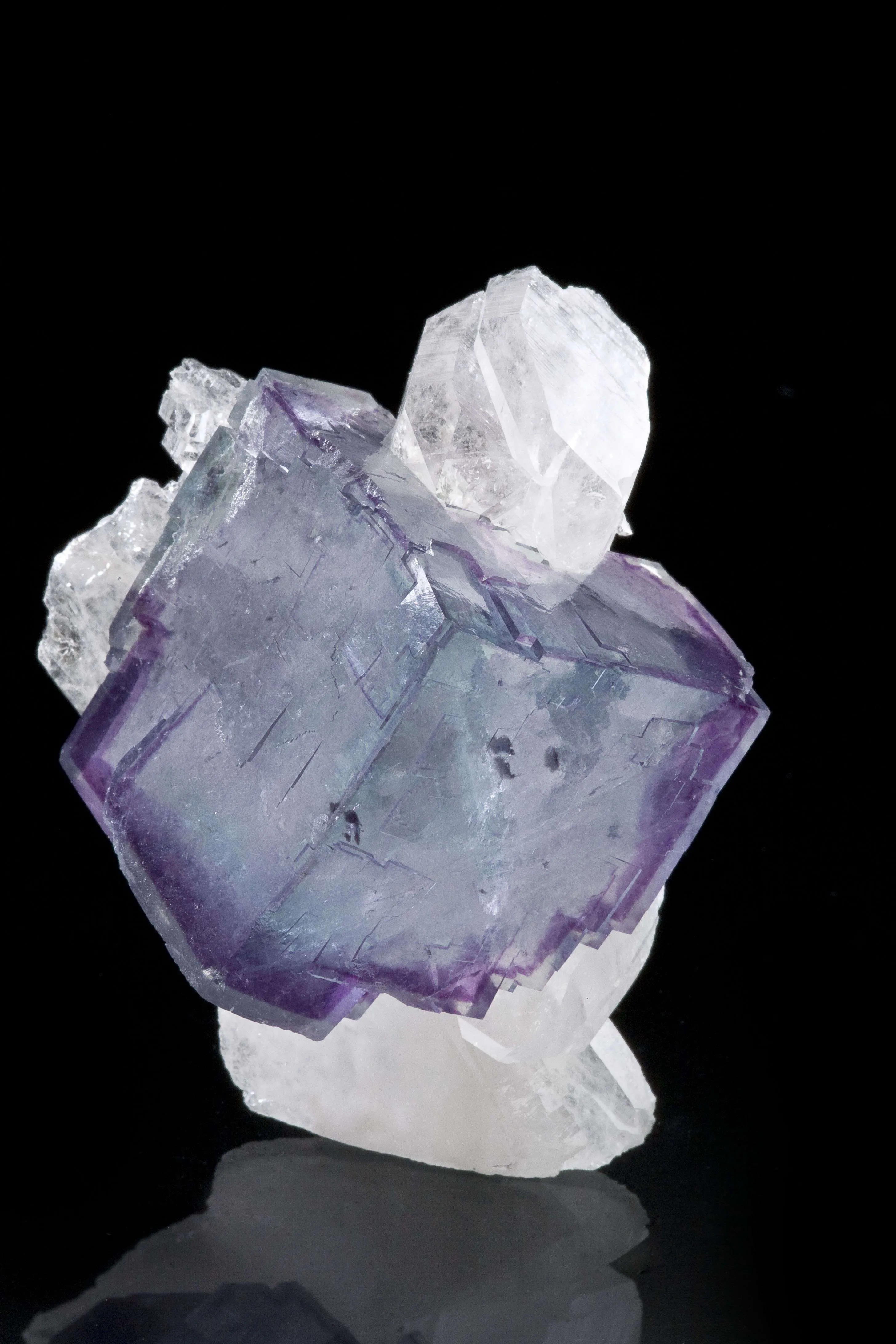 Fluorite on Quartz - image 4