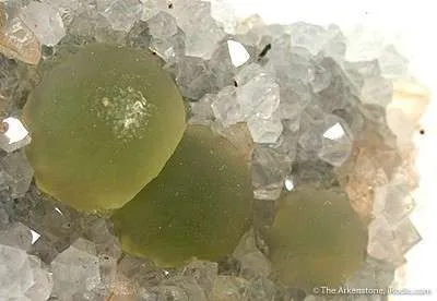 Fluorite on Quartz - image 2