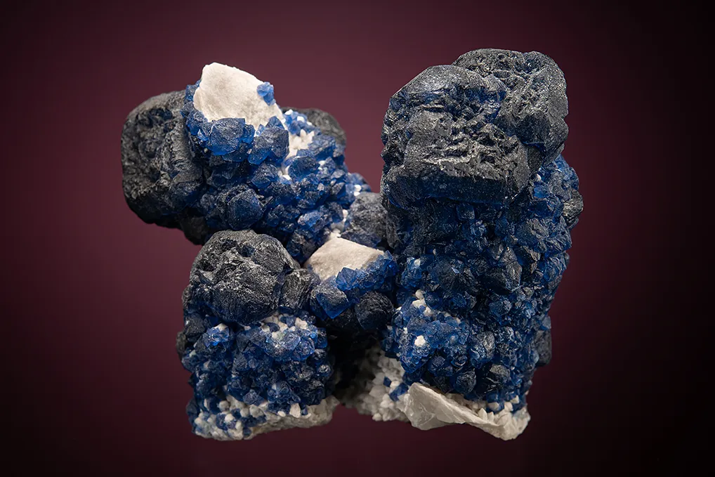 Fluorite on Quartz image