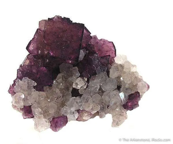 Fluorite on Quartz image