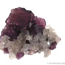 Fluorite on Quartz - image 1