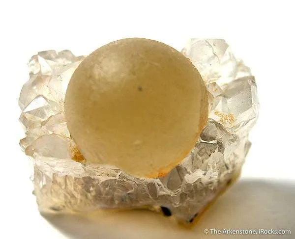 Fluorite on Quartz image
