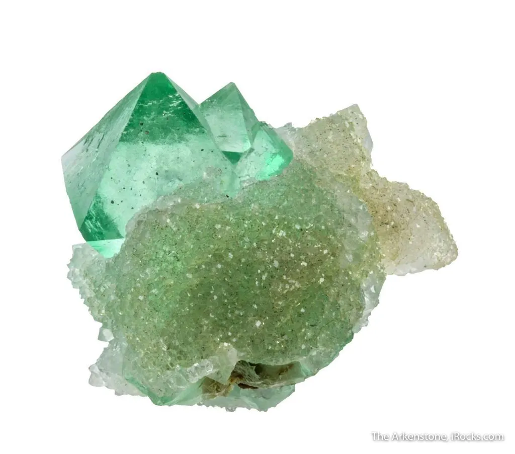 Fluorite on Quartz - image 4
