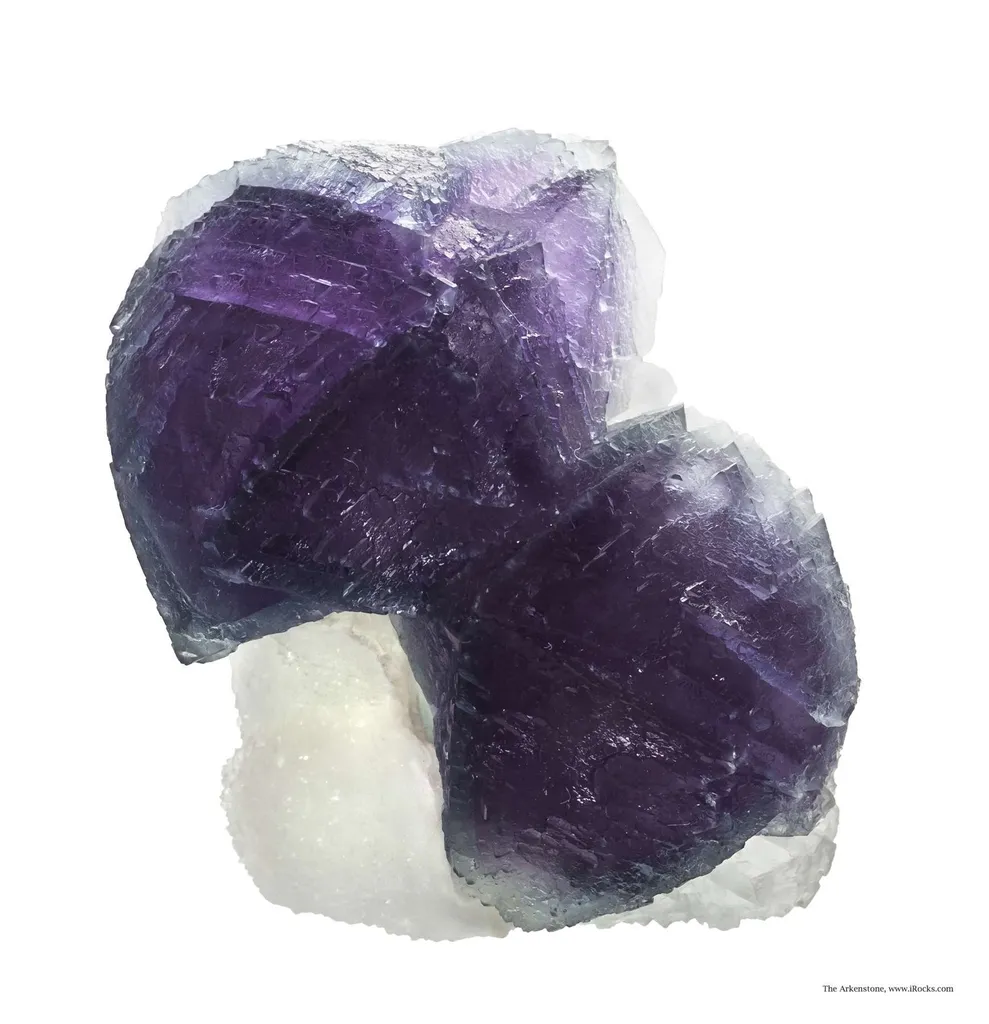 Fluorite on Quartz image