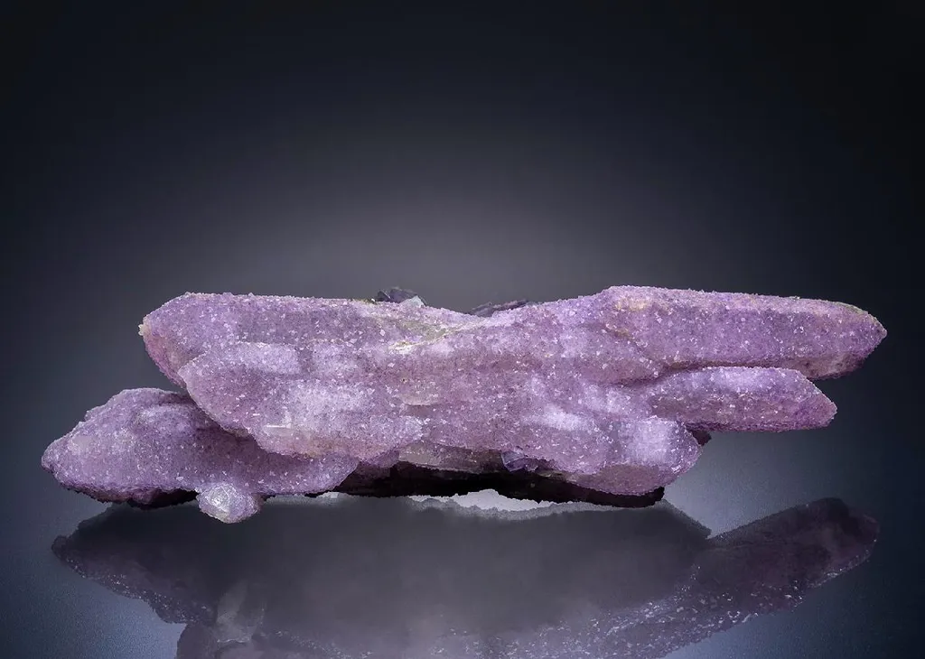 Fluorite on Quartz image