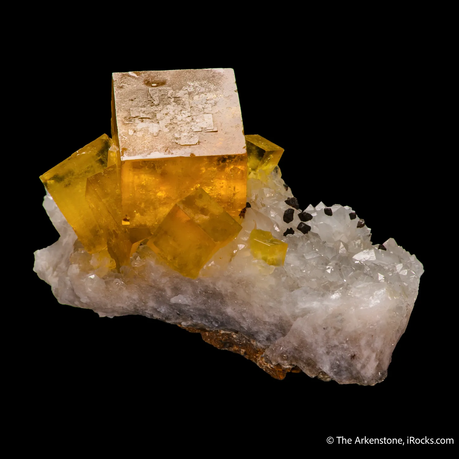 Fluorite on Quartz - image 5