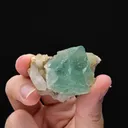Fluorite on Quartz - image 2
