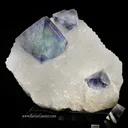 Fluorite on Quartz - image 2
