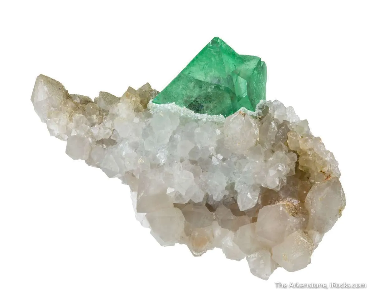 Fluorite on Quartz - image 5