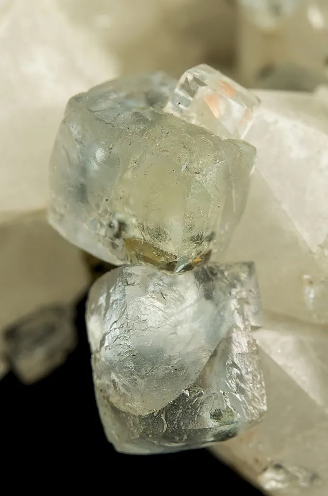 Fluorite on Quartz - image 3