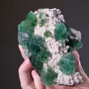 Fluorite on Quartz - image 2
