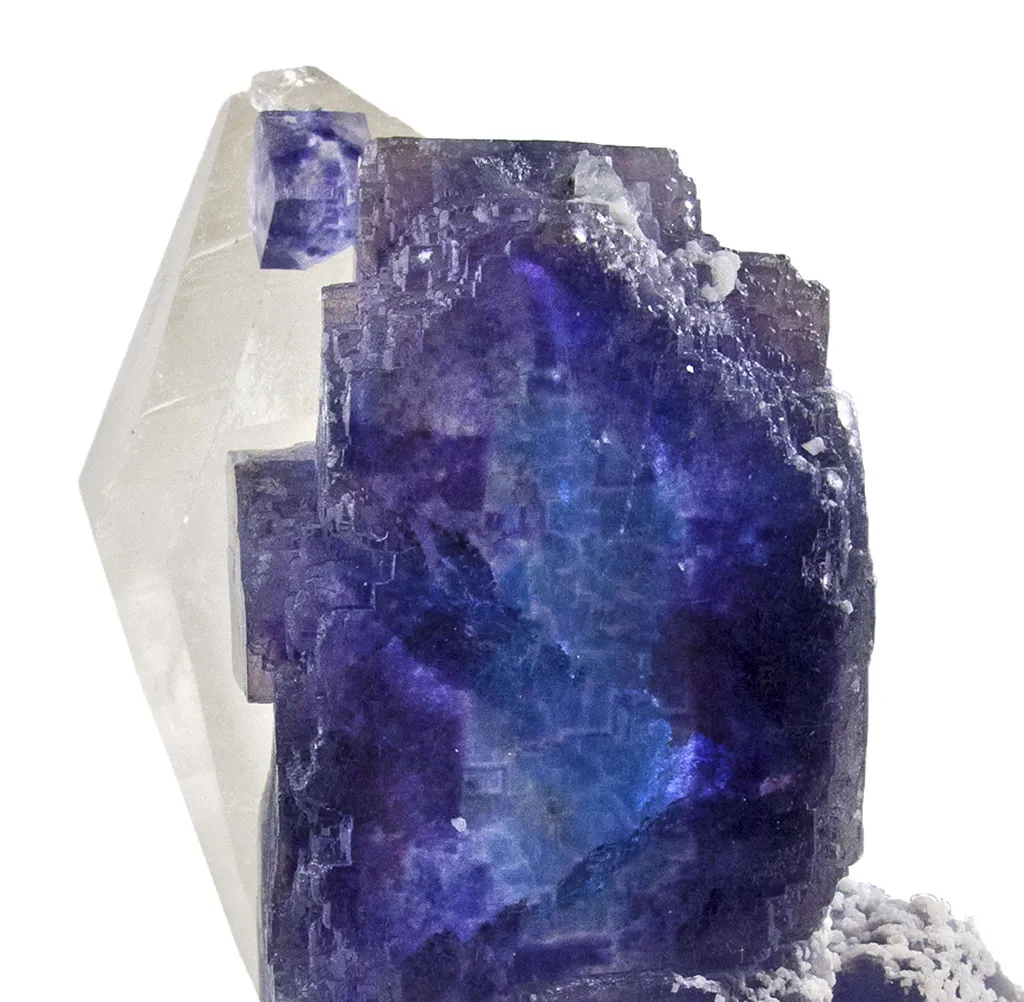 Fluorite on Quartz - image 3