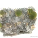 Fluorite on Quartz - image 1