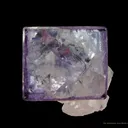Fluorite on Quartz - image 3