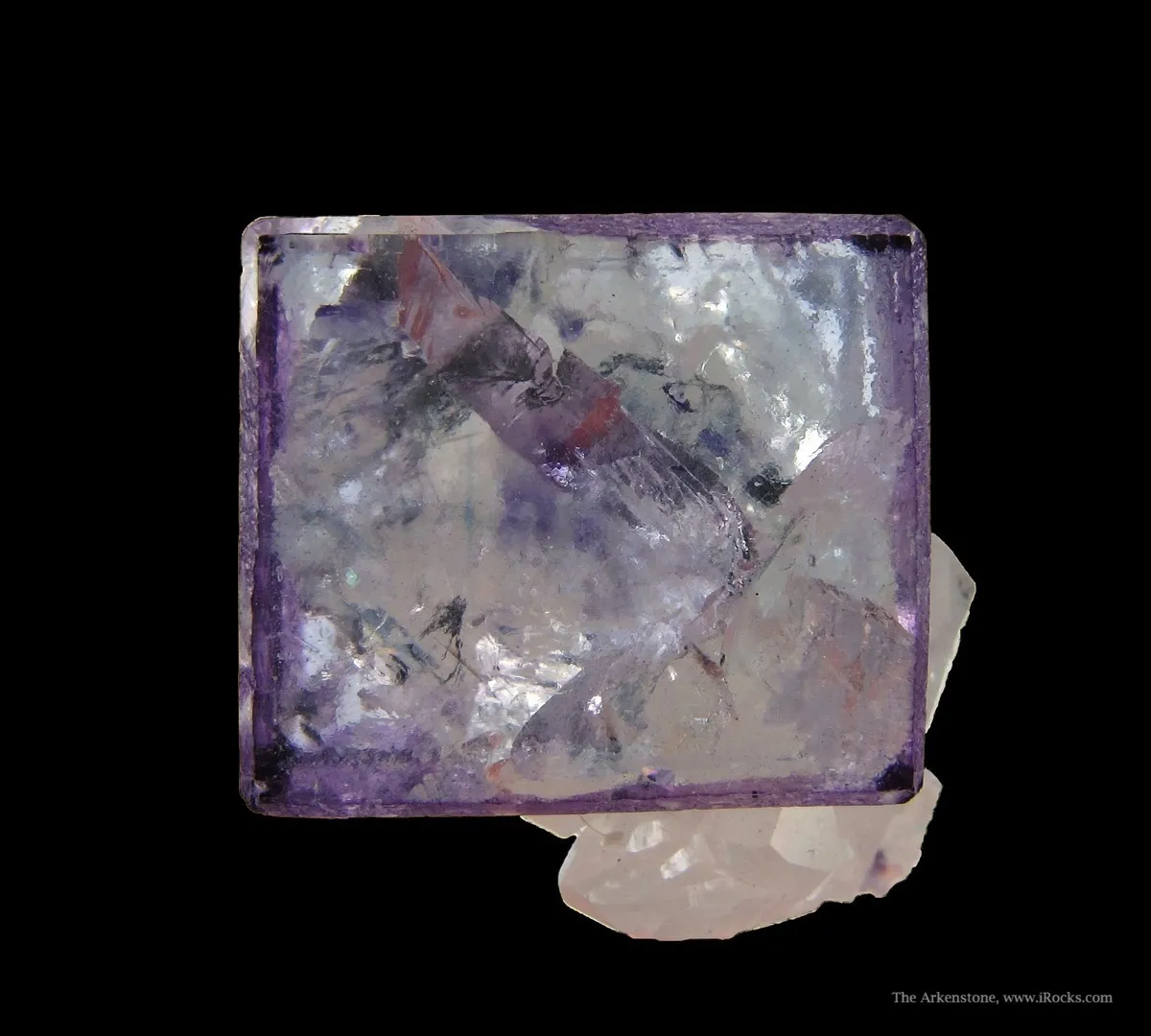 Fluorite on Quartz - image 3