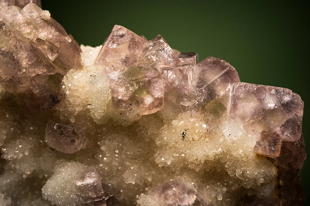 Fluorite on Quartz - image 2