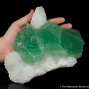 Fluorite on Quartz - image 1
