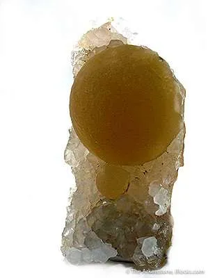 Fluorite on Quartz - image 1