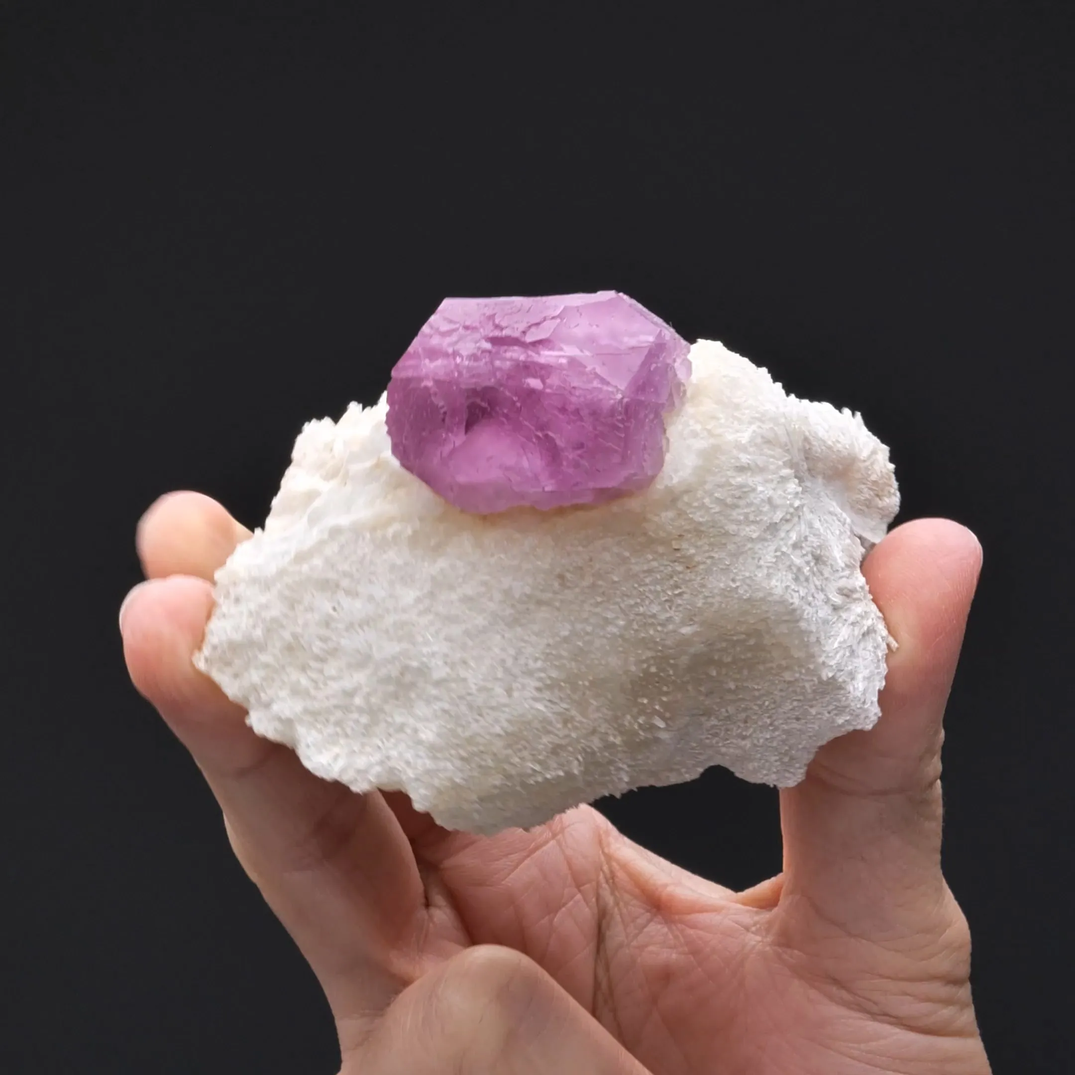 Fluorite on Quartz - image 2