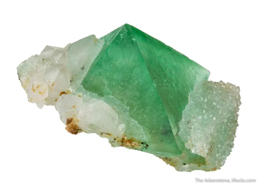 Fluorite on Quartz - image 6