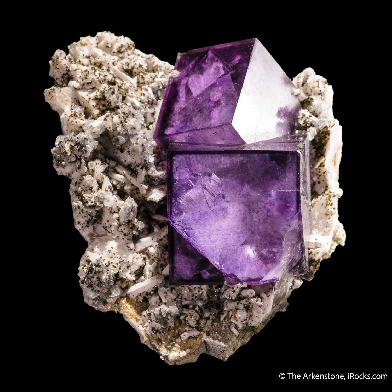 Fluorite on Quartz - image 6