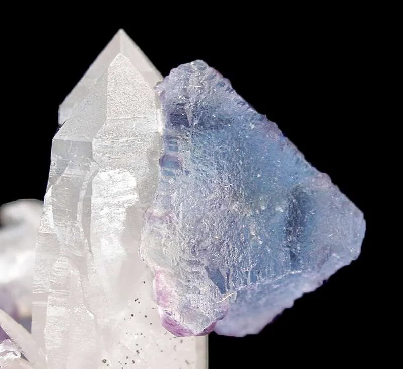 Fluorite on Quartz - image 4