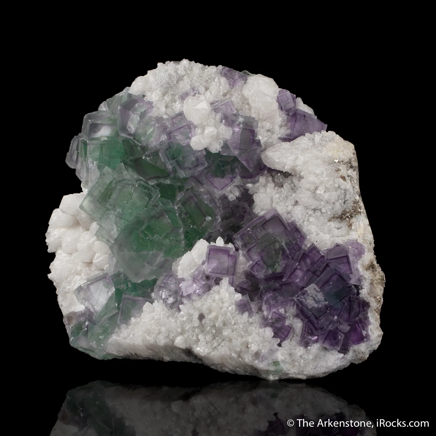 Fluorite on Quartz - image 4