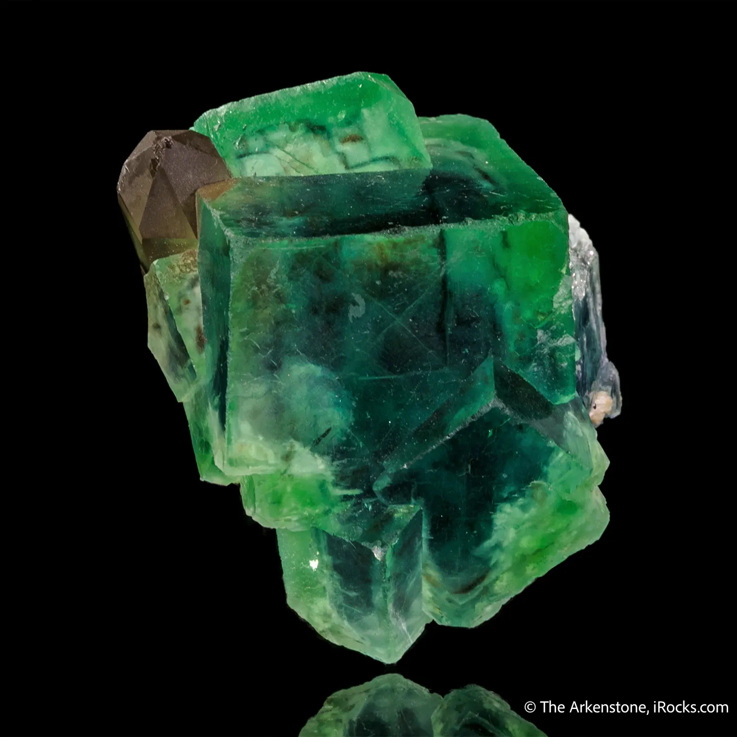 Fluorite on Quartz - image 3