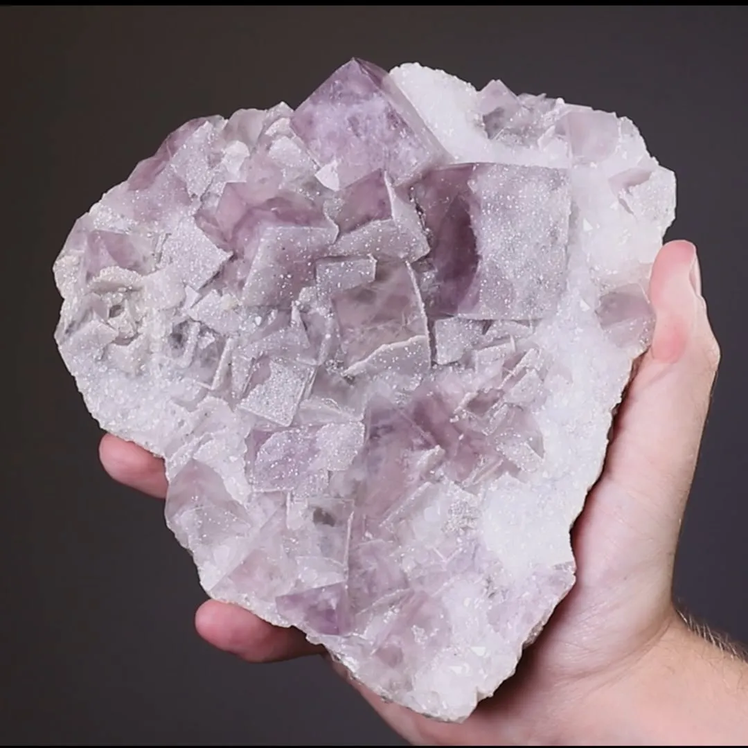 Fluorite on Quartz - image 2