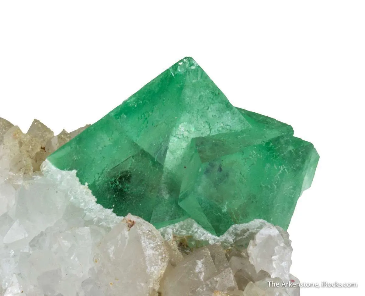 Fluorite on Quartz - image 6